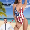 Custom Face Swimsuit Personalized Woman's Swimsuit