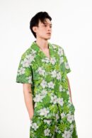 All-over Print Comfort Short-Sleeve Hawaiian Shirt – Tropical Lightweight Casual Wear