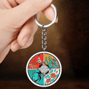 Mica Keychain