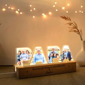 Acrylic Name Night Light (Unprinted base)