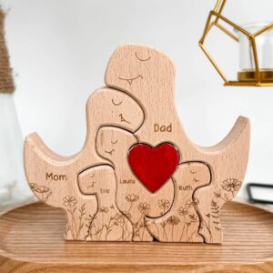 Wooden Family Puzzle