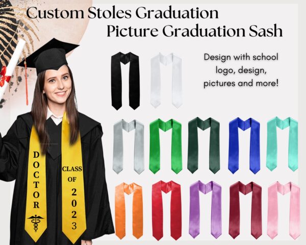 Graduation Stole 3D